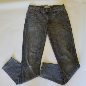Madewell 9" high rise skinny skinny jeans size 27